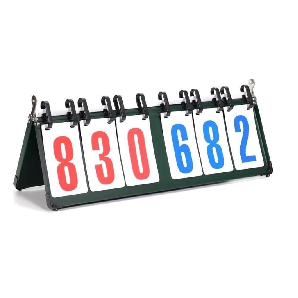 Placar Contador De Pontos De Mesa Triplo Até 999 Pontos Marcador Manual Basquete Futebol Vôlei Vira Maleta Luxo