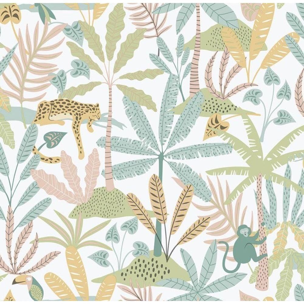 Papel De Parede Enzo Selva Verde 286-4