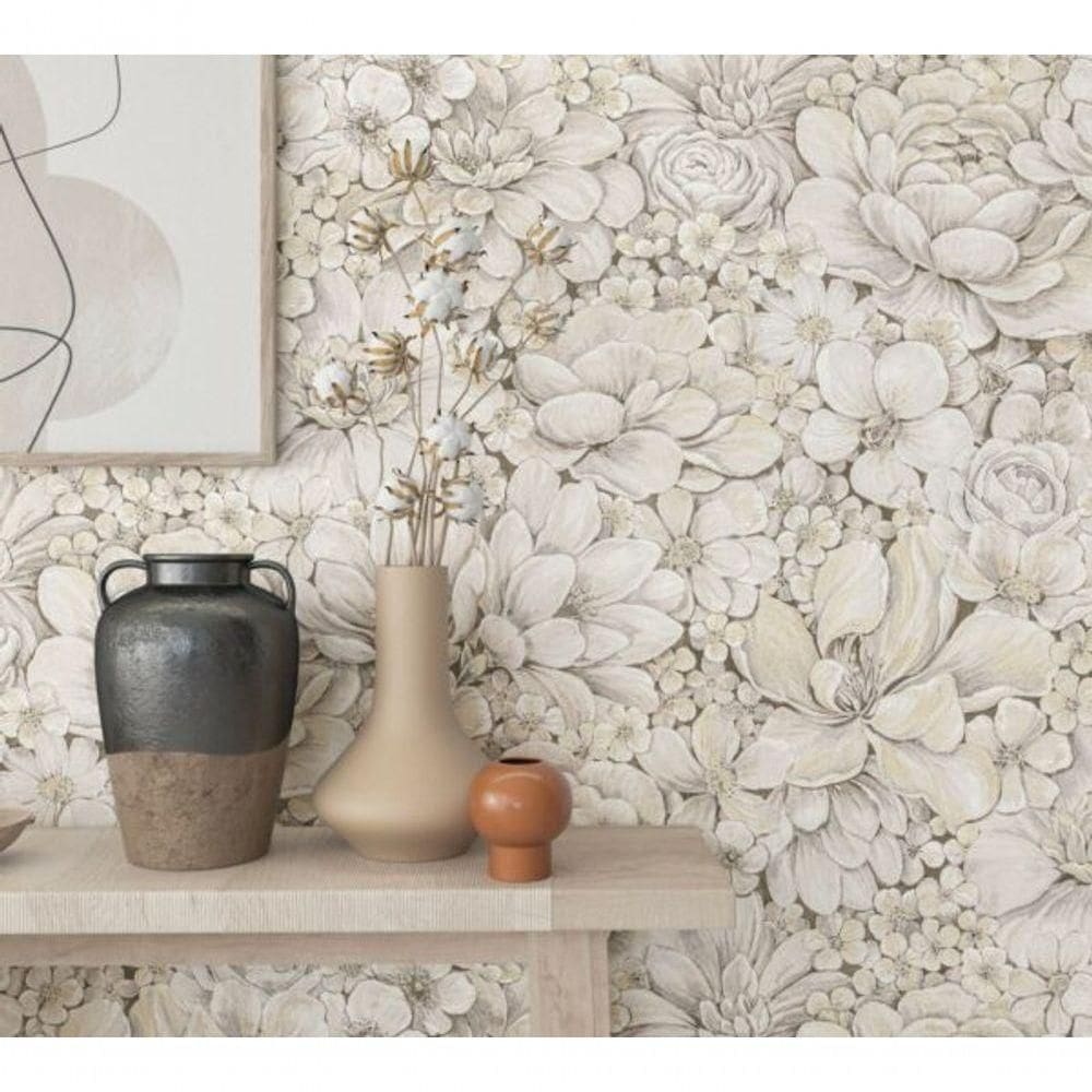 Papel De Parede Flores 33951 Botânica 33951