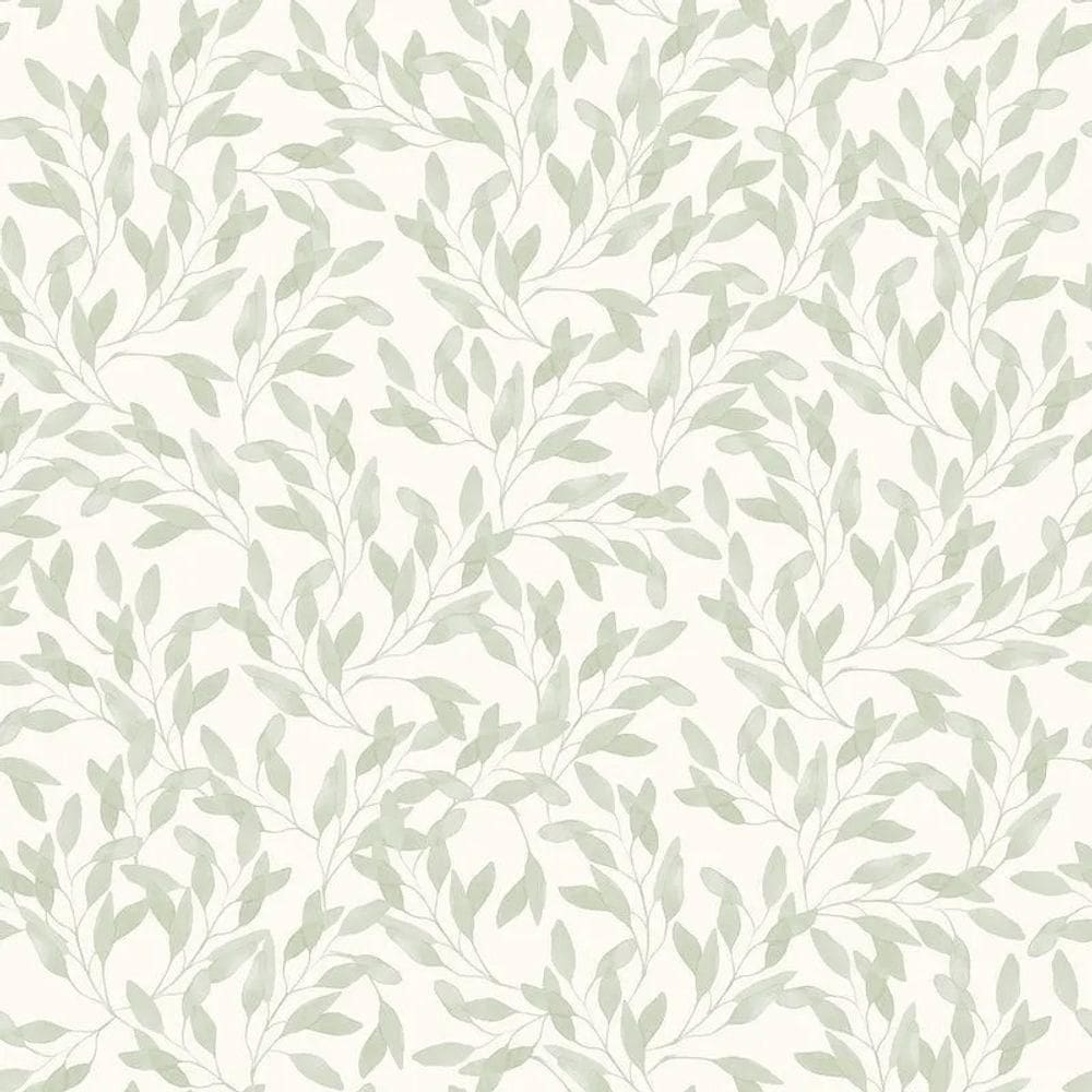 Papel De Parede Revoada Oliveira Menta 4434