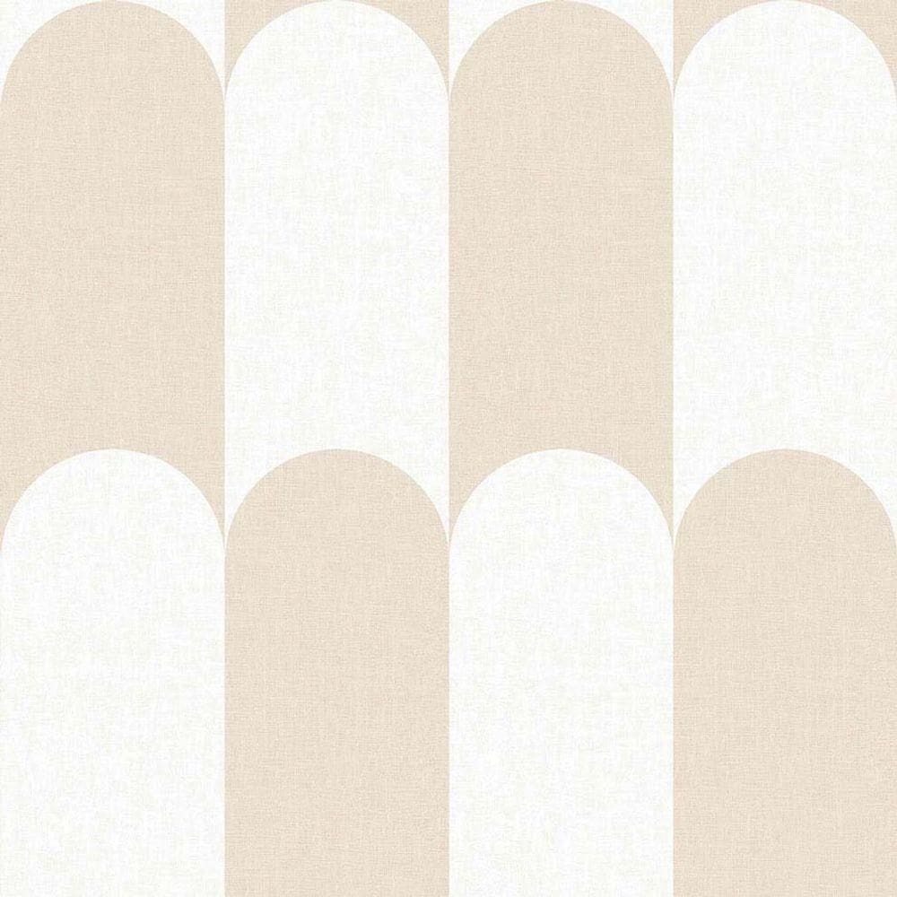 Papel De Parede Botany House Yin Yang Bege 15557