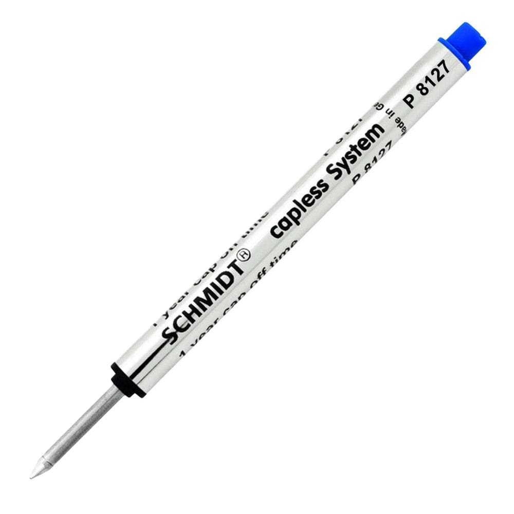 Carga Caneta Rollerball Schmidt Short Capless Azul M