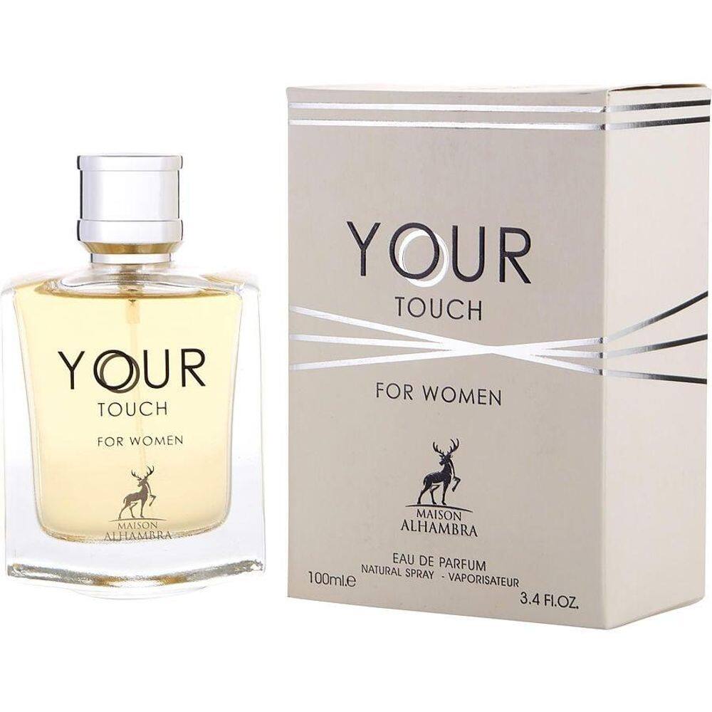 Perfume Feminino Maison Alhambra Your Touch For Women Eau De Parfum Spray 100 Ml