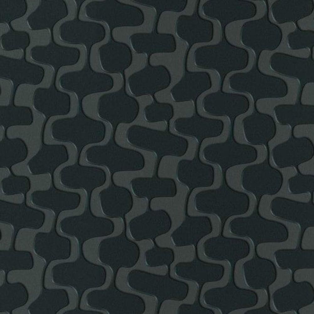 Papel De Parede Ddd Em 3d Max 28355 Geométrico - Rolo 10m X 0,53m