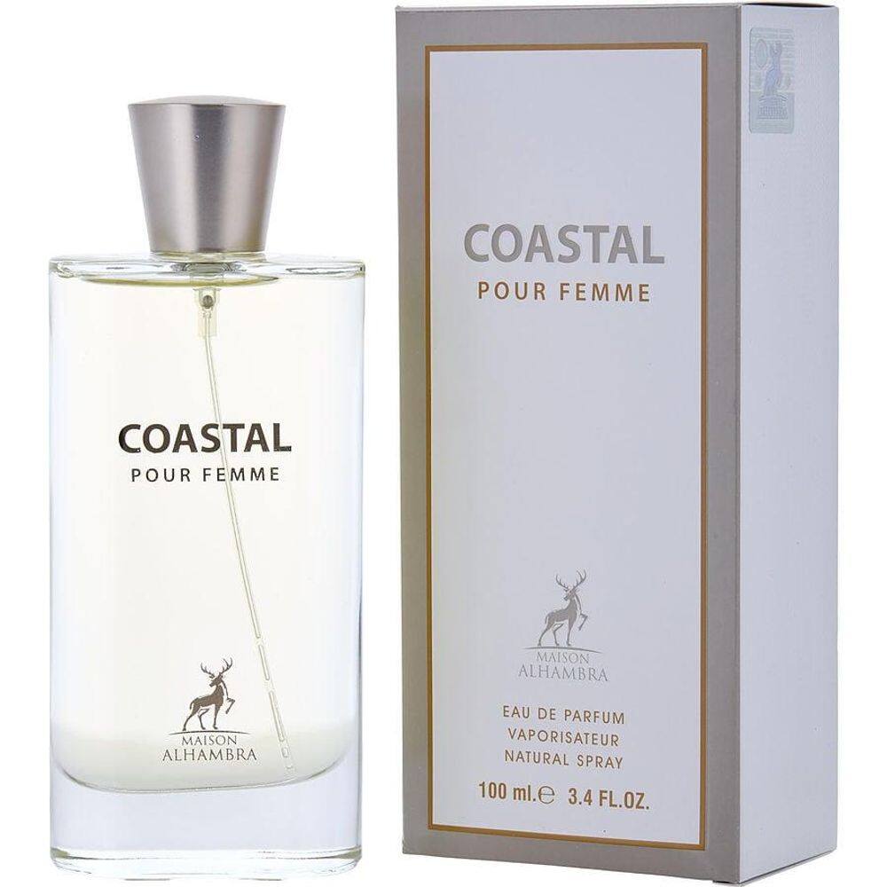 Perfume Feminino Maison Alhambra Coastal Pour Femme Eau De Parfum Spray 100 Ml