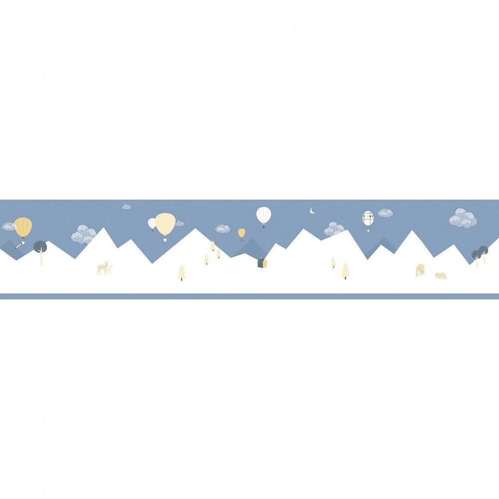Faixa De Parede Adesiva Sambori Ballons 7501-4 - Tam 0,16m X 5m