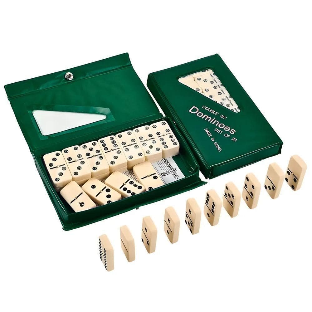 Dominó De Osso - 28 Peças