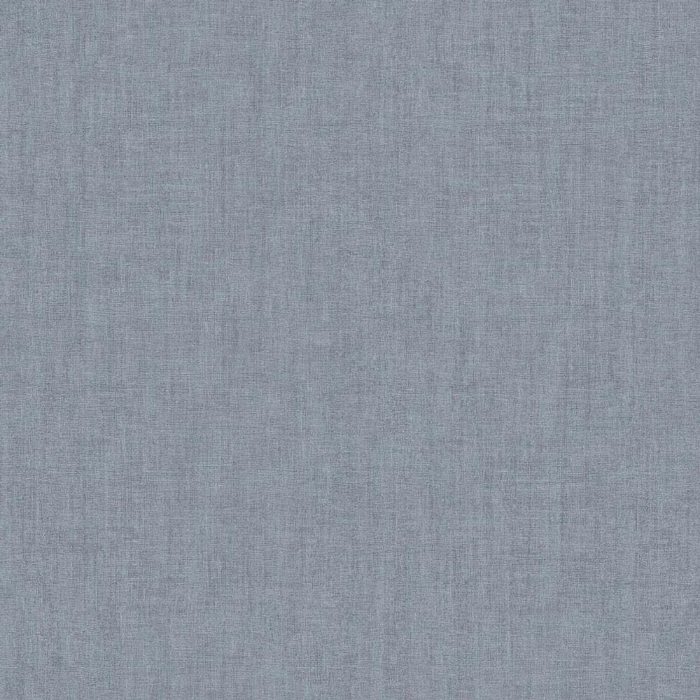 Papel De Parede Botany House Aspecto Têxtil Azul 15586