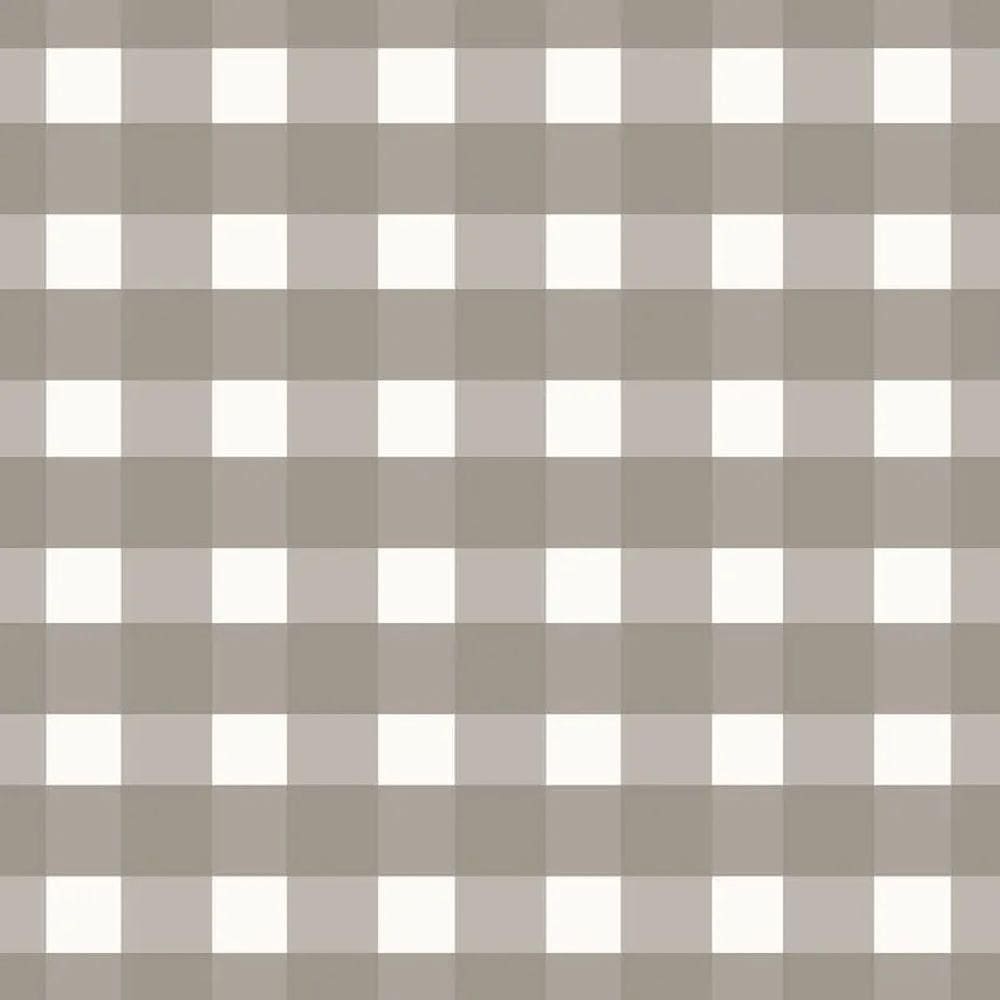 Papel De Parede Revoada Xadrez Vichi Cinza Chumbo 4416