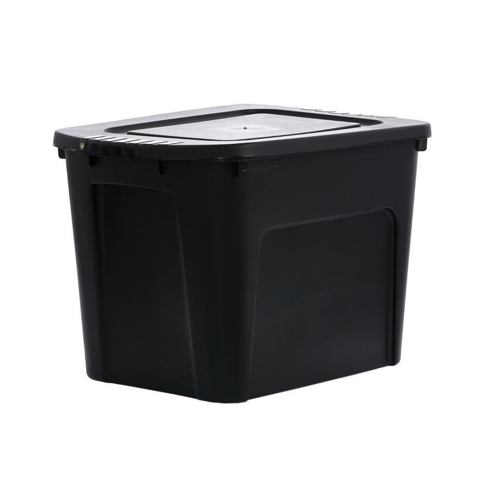 Caixa Organizadora Ecobox 80l Preto