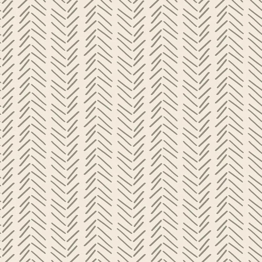 Papel De Parede Revoada Franjinha Chumbo 4447