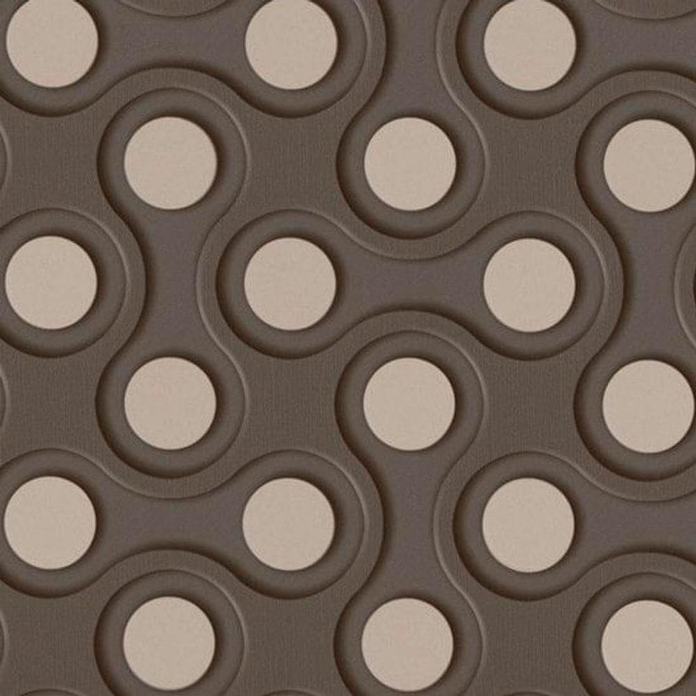 Papel De Parede Ddd Em 3d Max 28335 Geométrico - Rolo 10m X 0,53m