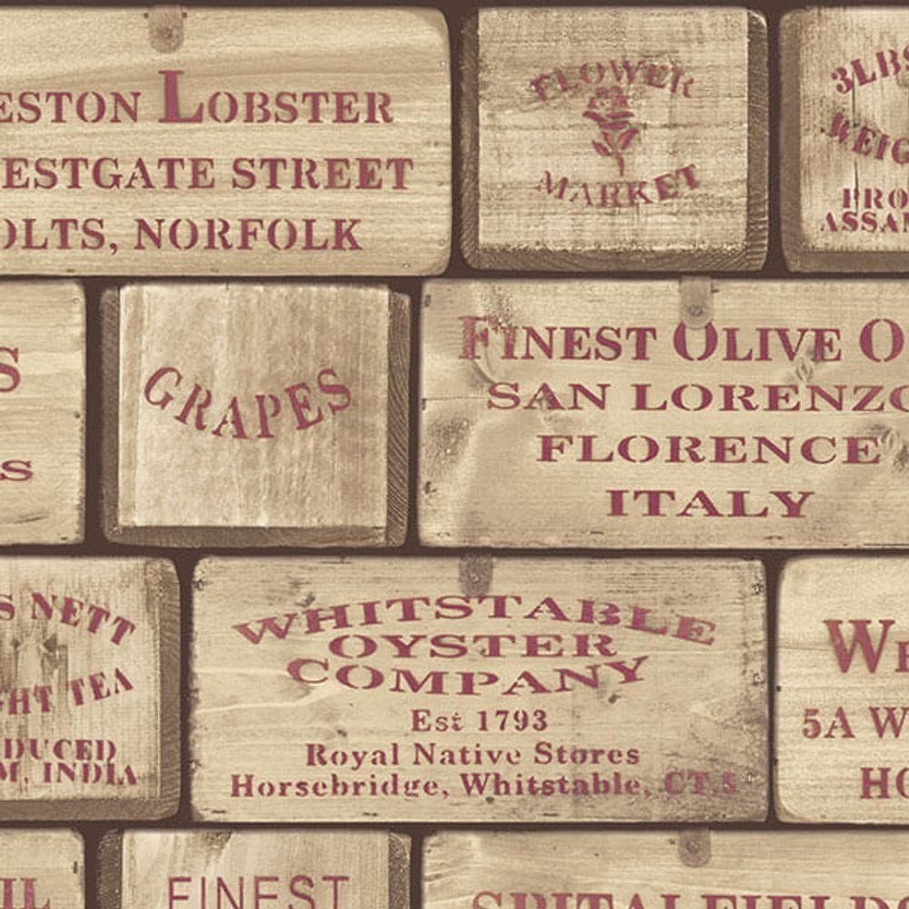 Papel De Parede Kitchen Recipes G12306 - Rolo 10m X 0,53m