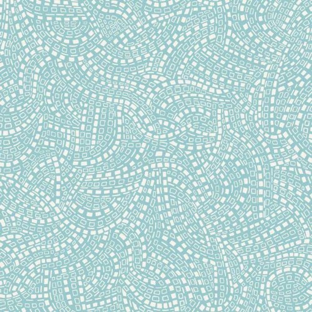 Papel De Parede Capri Geométrico Azul 190512701