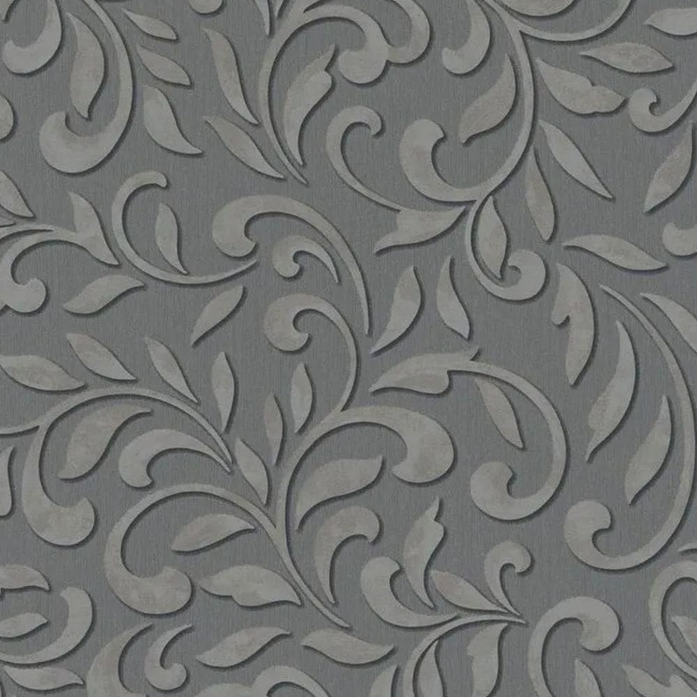 Papel De Parede Jackie Damask Grafite 6829-30
