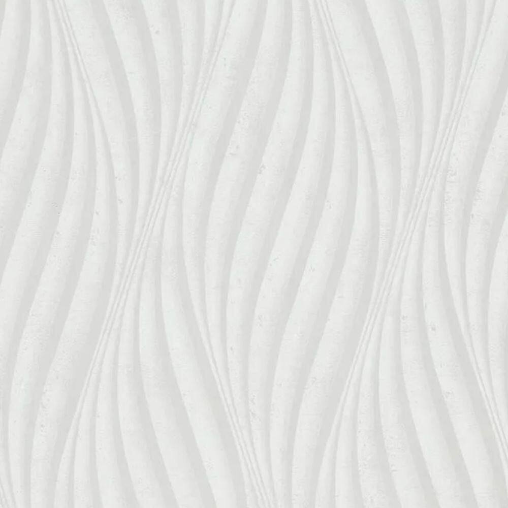 Papel De Parede Jackie 3d Branco 34258