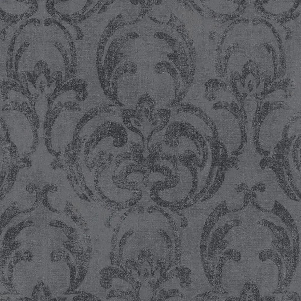 Papel De Parede Jackie Damask Grafite 6830-40