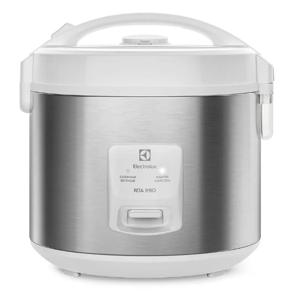 Panela Eletrica de Arroz 3.5L Electrolux 700W Inox Ellegance Blank 220V