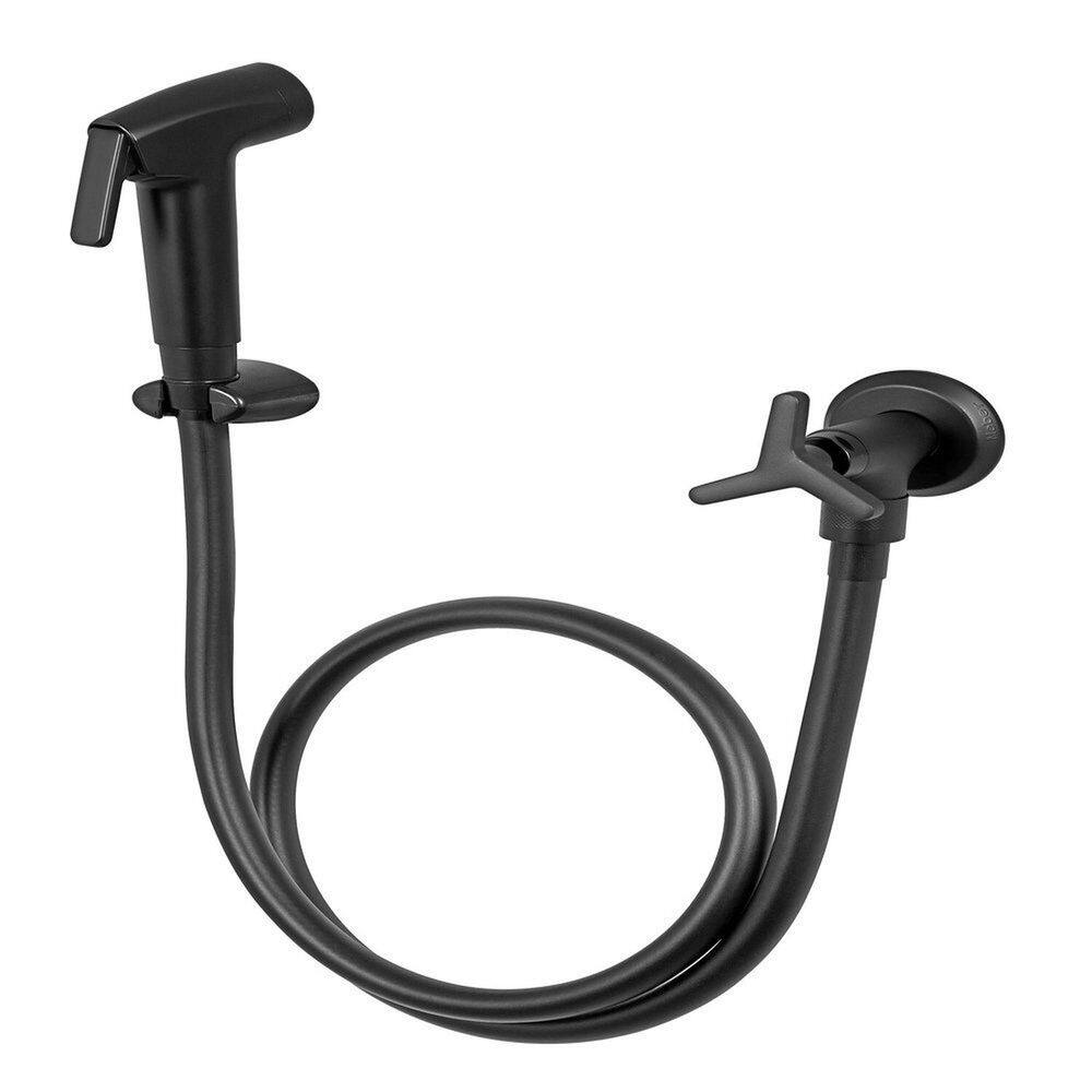 Ducha Higiênica Flexível Tríade Meber Metais Preto Matte