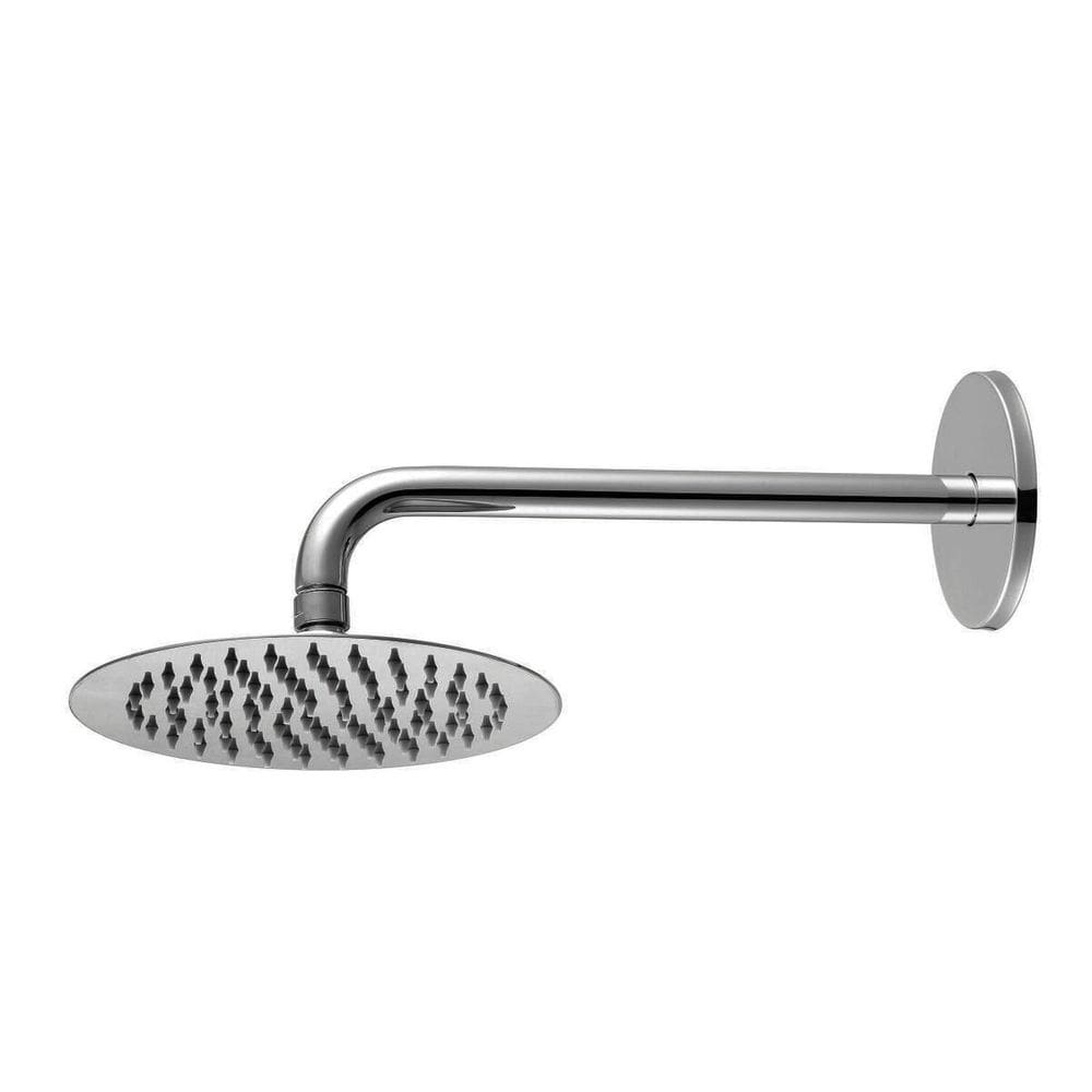 Ducha de Aço Parede Verve Meber Metais Cromado