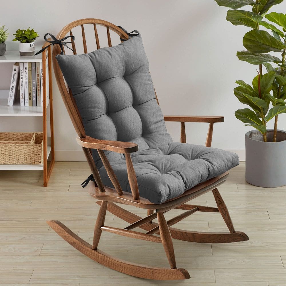 Conjunto de almofadas para cadeiras de balanço Sweet Home Collection Grey x5