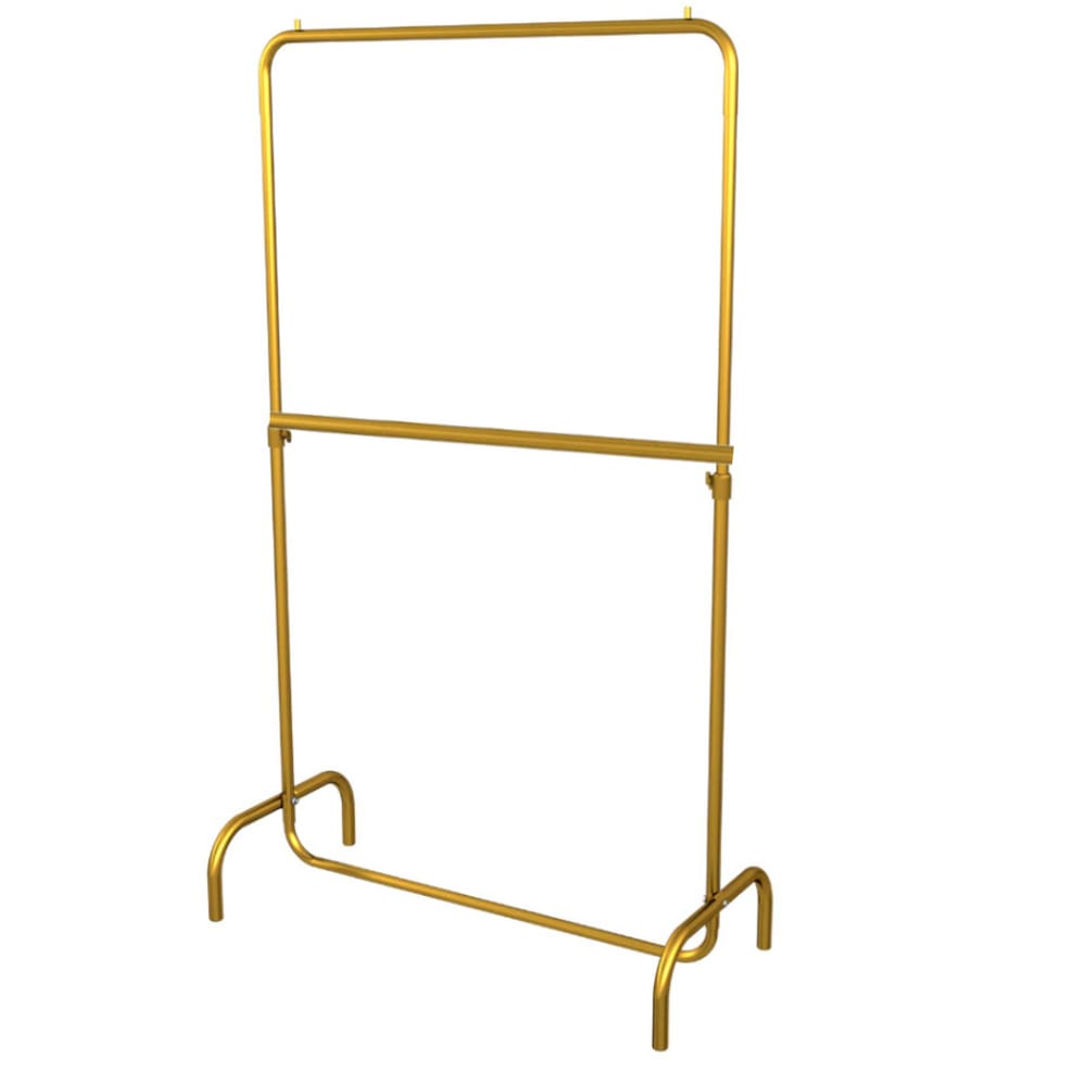 Arara  Dupla De Roupa Cabideiro De Chão 80CM - Loja- Closets