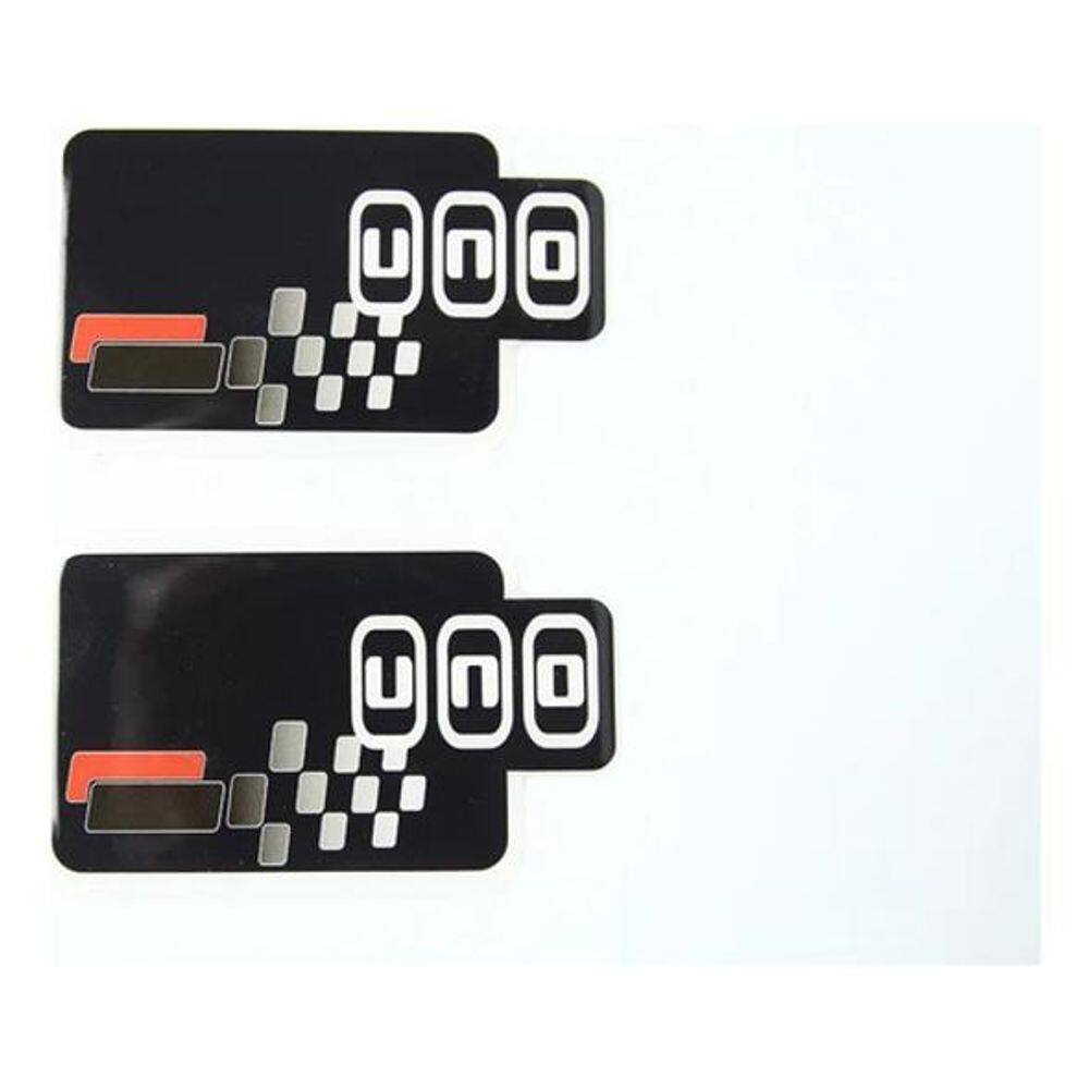 Emblema Adesivo Resinado Carro Fiat Uno Sporting Rs26
