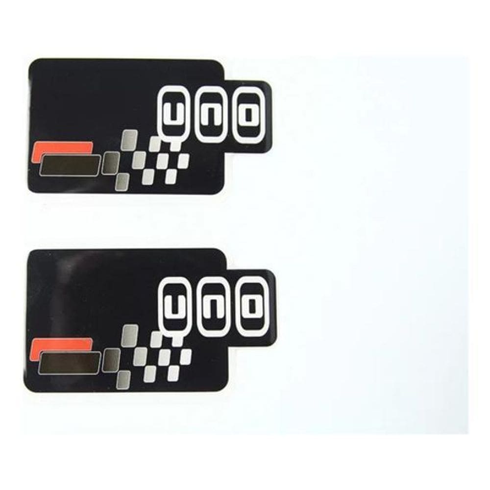 Emblema Adesivo Resinado Carro Fiat Uno Sporting Rs26