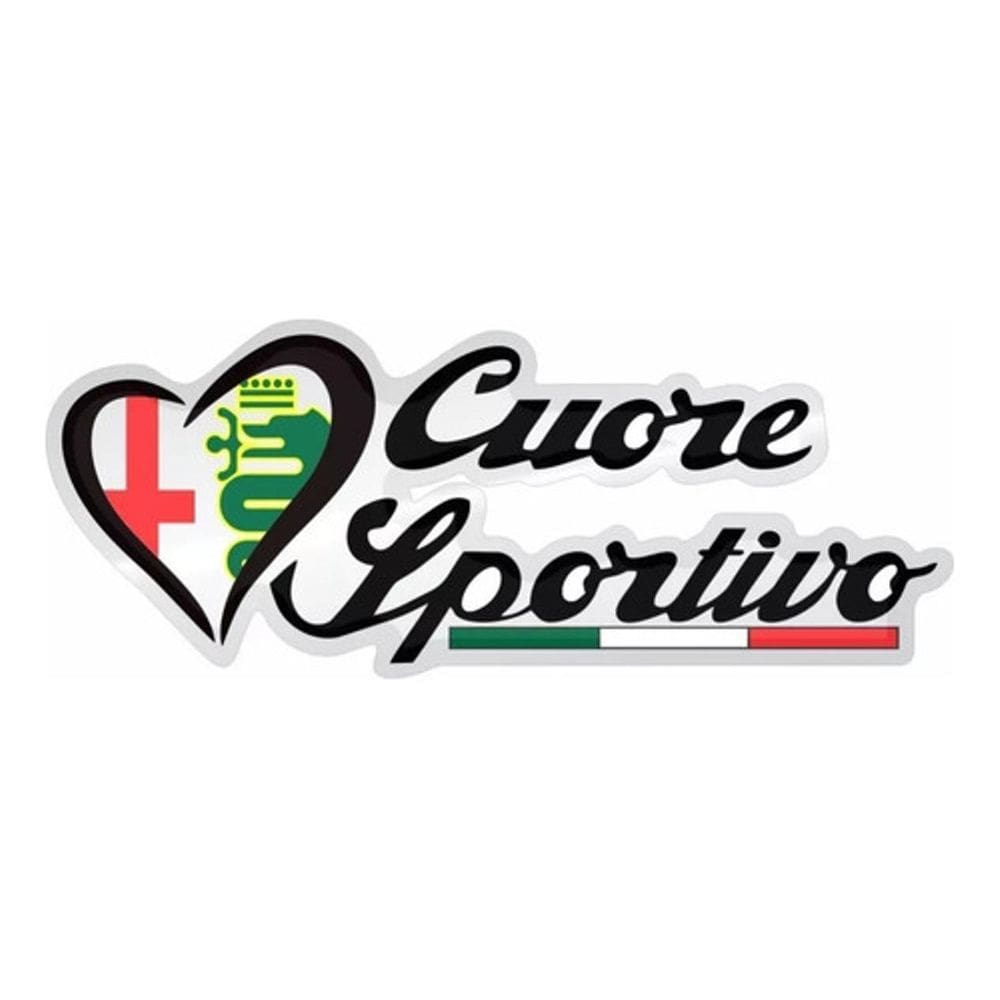 Emblema Adesivo Resinado Alfa Romeo Res3