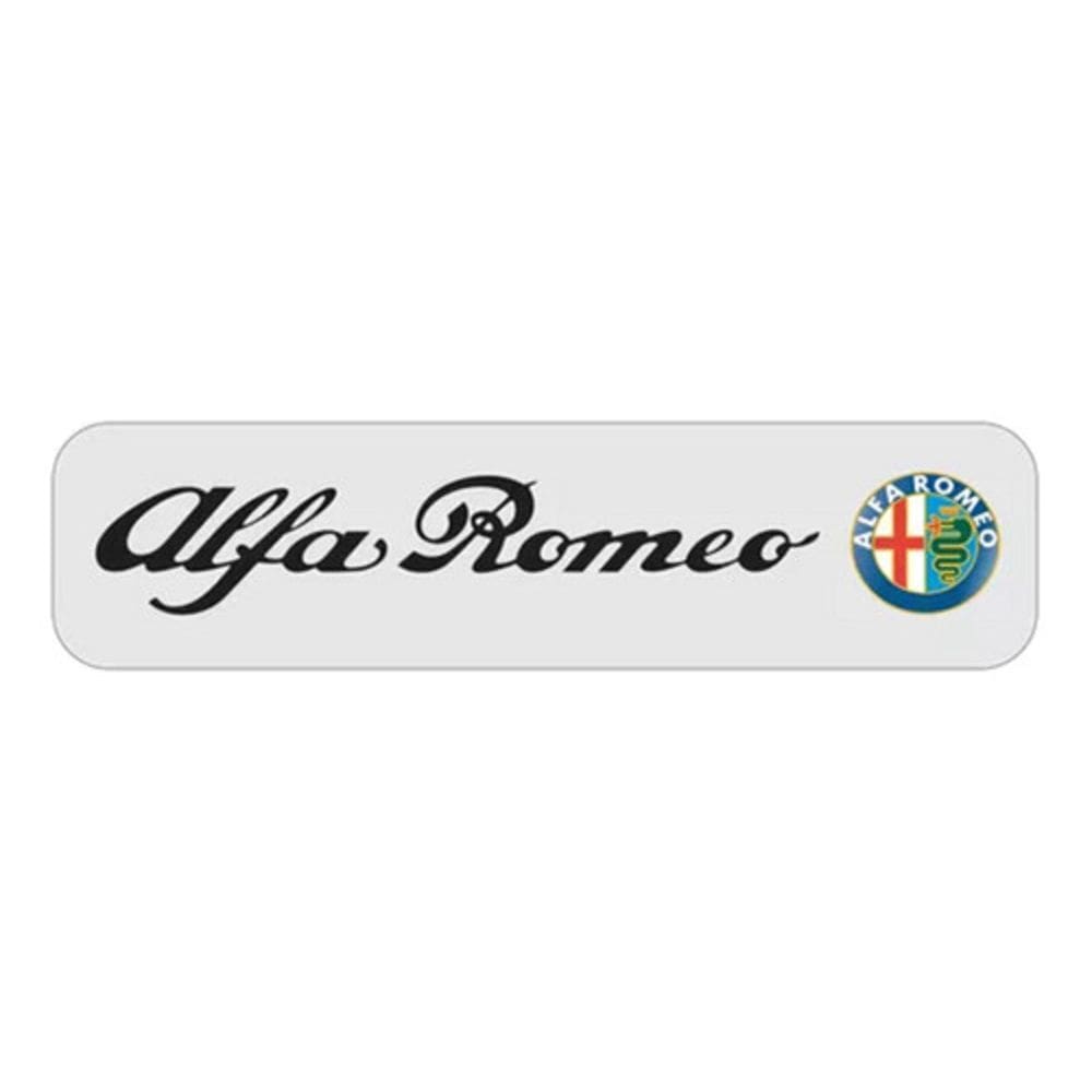 Emblema Adesivo Resinado Alfa Romeo Res8
