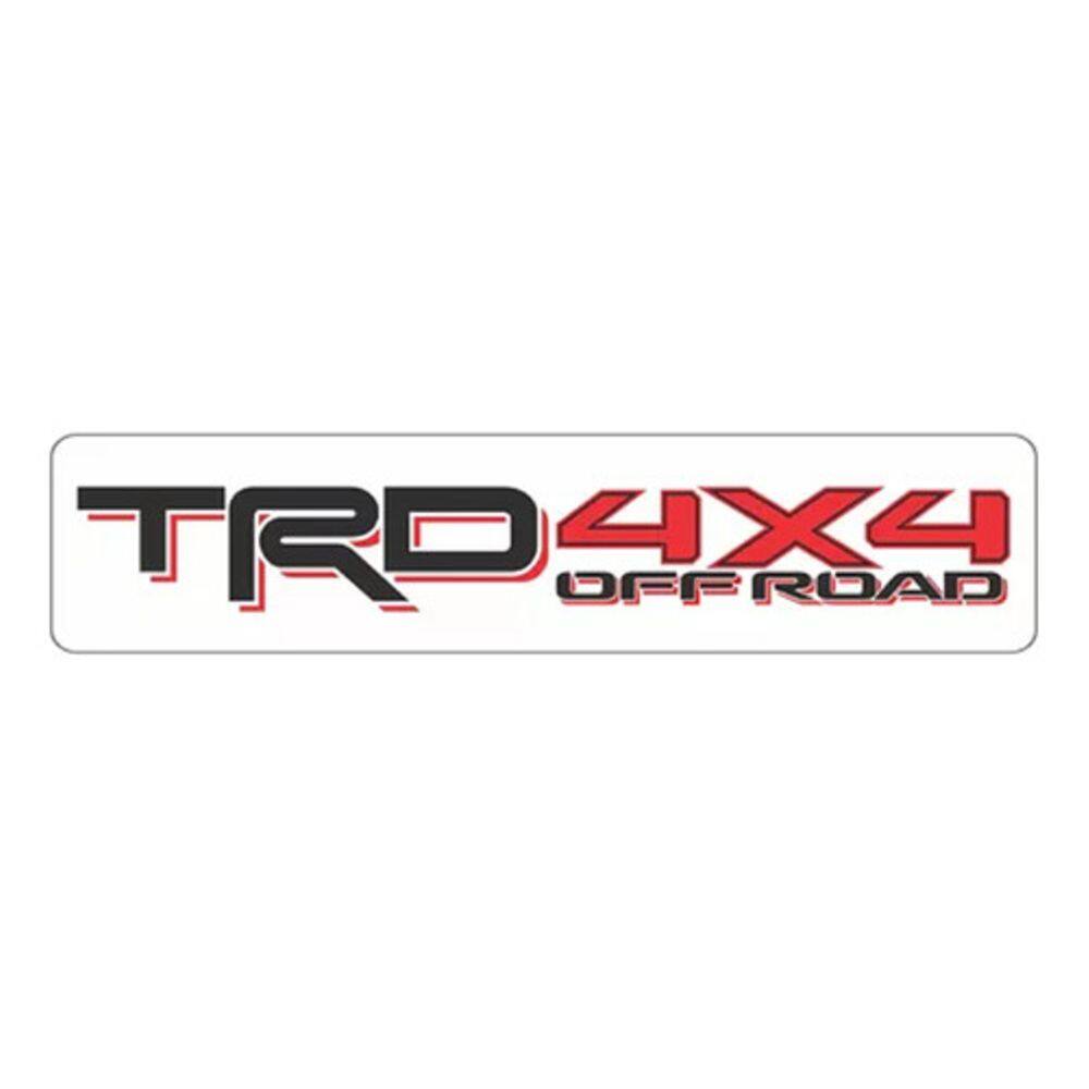 Emblema Adesivo Resinado Toyota Trd 4X4 Off Road Rs09
