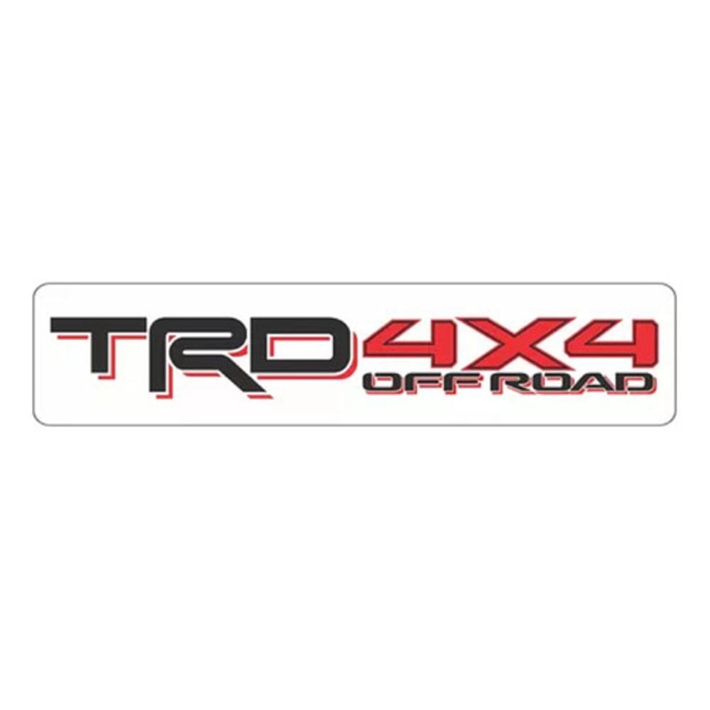 Emblema Adesivo Resinado Toyota Trd 4X4 Off Road Rs09
