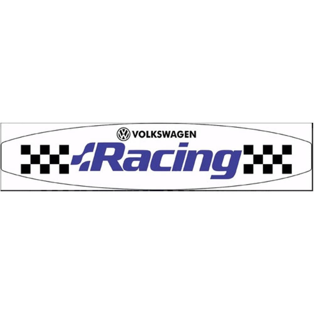 Adesivo Volkswagen Racing Resinado Res14
