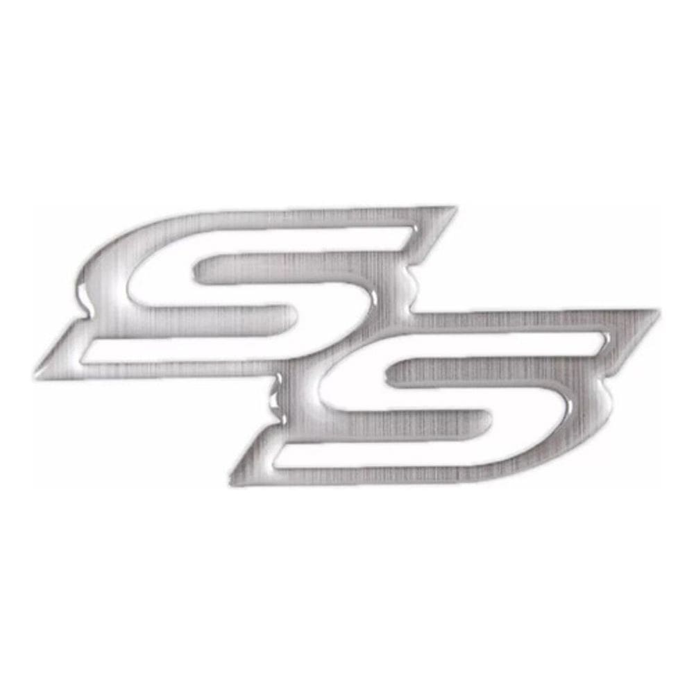Adesivo Emblema Astra Ss Resinado Aço Escovado Relevo Ass01