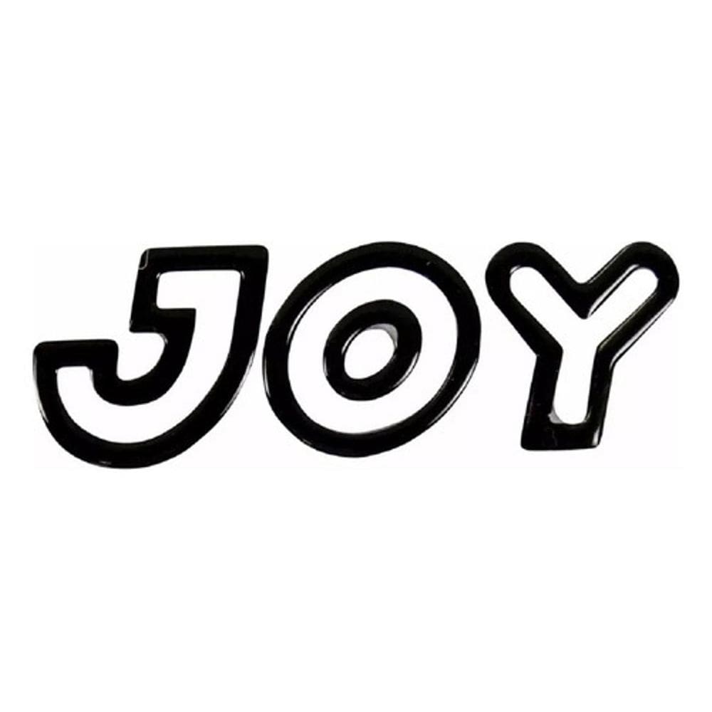 Adesivo Compatível Chevrolet Corsa Joy Preto Resinado Cjr001
