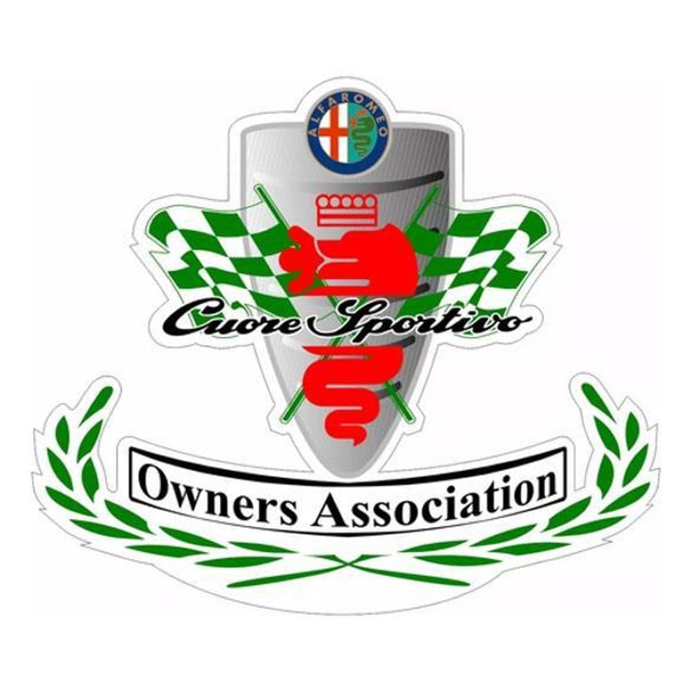 Emblema Adesivo Resinado Alfa Romeo Res5