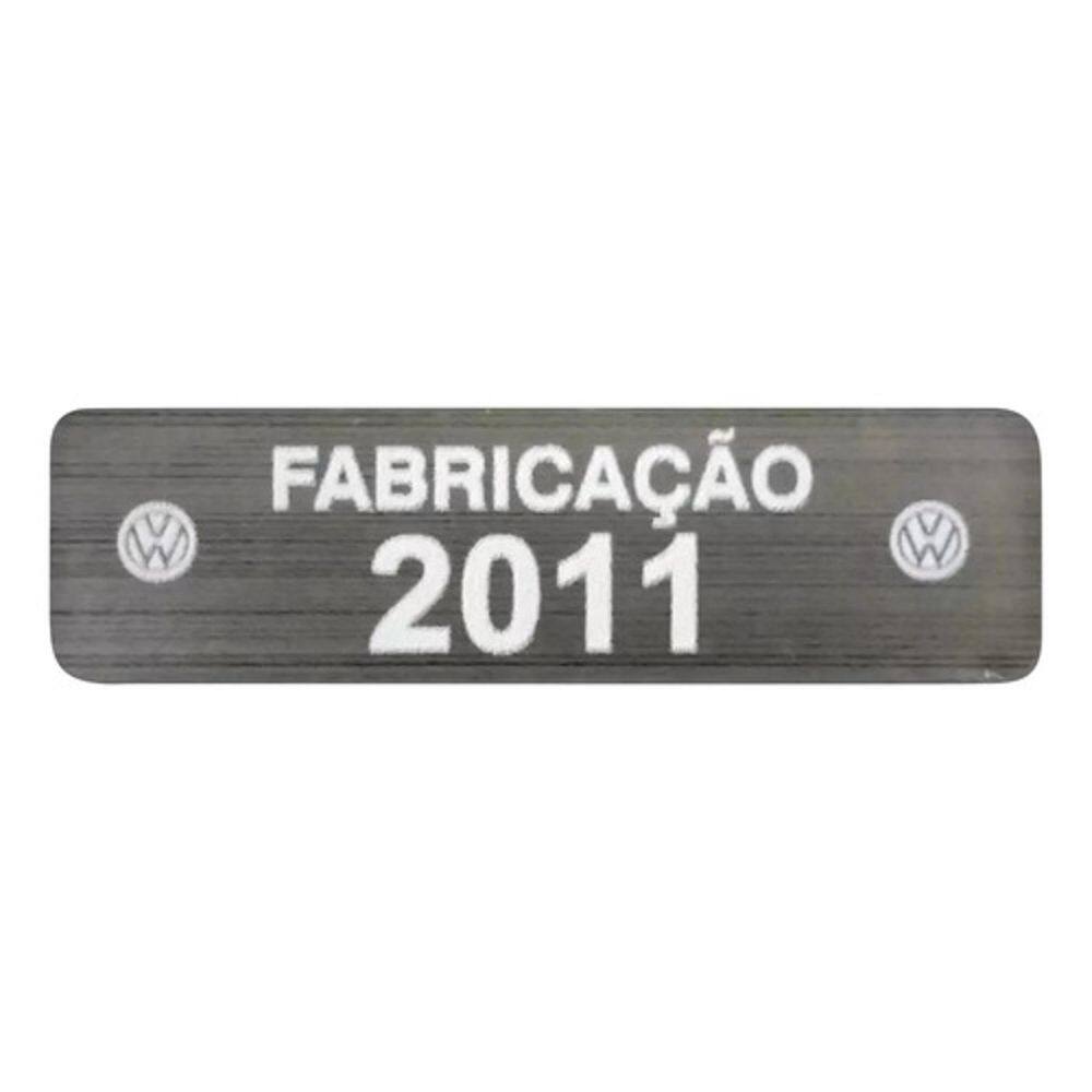 Adesivo Etiqueta Ano Fabricação Compatível Volkswagen 2011