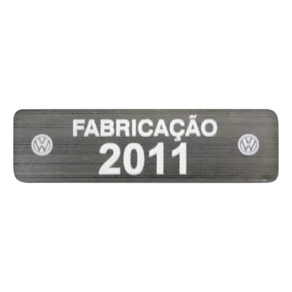 Adesivo Etiqueta Ano Fabricação Compatível Volkswagen 2011