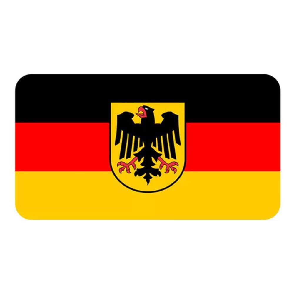 Emblema Adesivo Resinado Volkswagen Alemanha Rs05