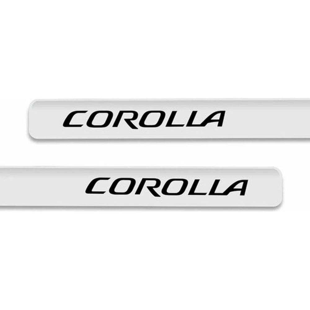Par Escrita Friso Adesivo Lateral Toyota Corolla