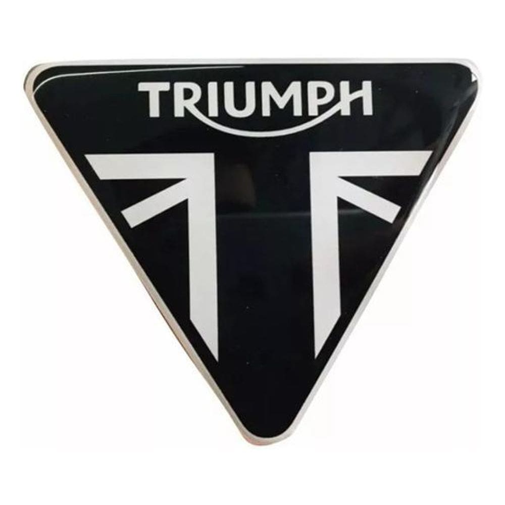 Emblema Adesivo Resinado Escudo Triumph Daytona 7,5X9