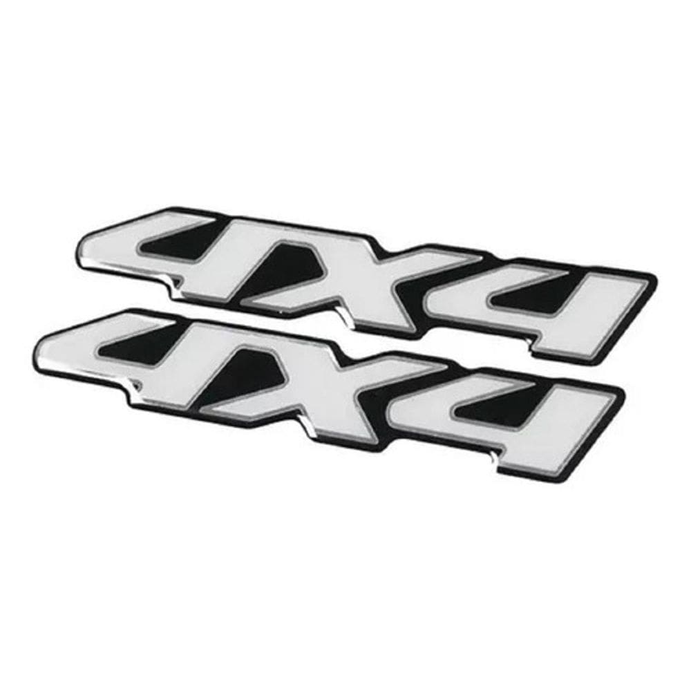 Adesivo Emblema Tracker 4X4 Resinado Trk02