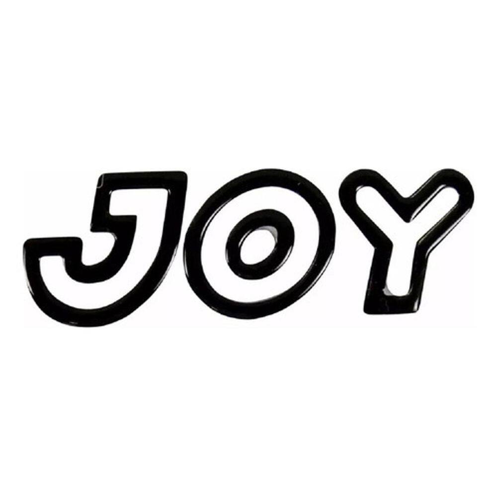 Adesivo Compatível Chevrolet Corsa Joy Preto Resinado Cjr001