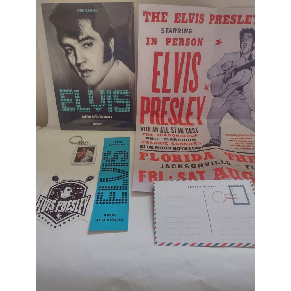 Livro Elvis Amor Descuidado Edição Exclusiva De Colecionador