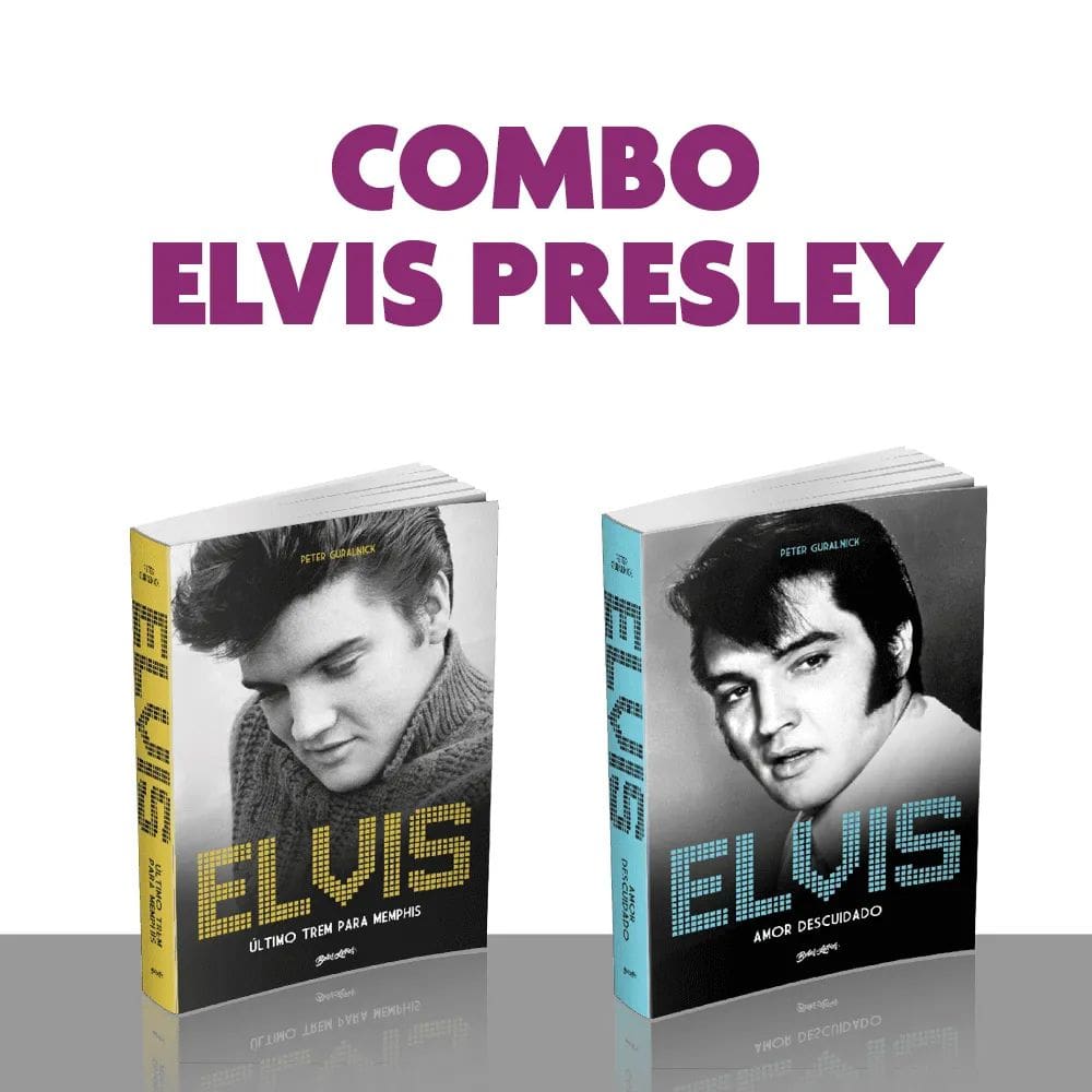Livro Super Combo Elvis Presley Último Trem Para Memphis & Amor Descuidado