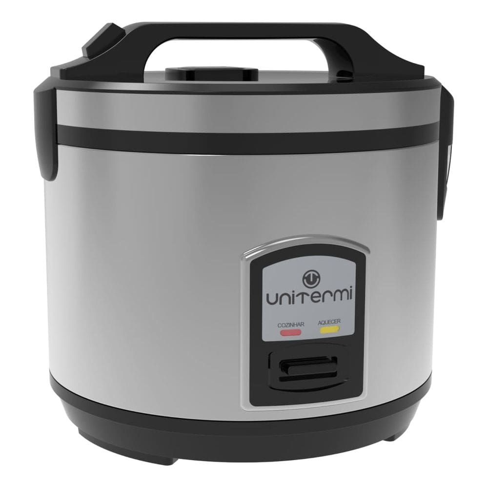Panela de arroz elétrica 6 xícaras Legumes Multifuncional com Cesto Colher Copo Medidor 127V