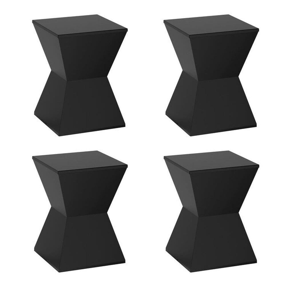 Conjunto com 4 Banquetas Nitro Preto