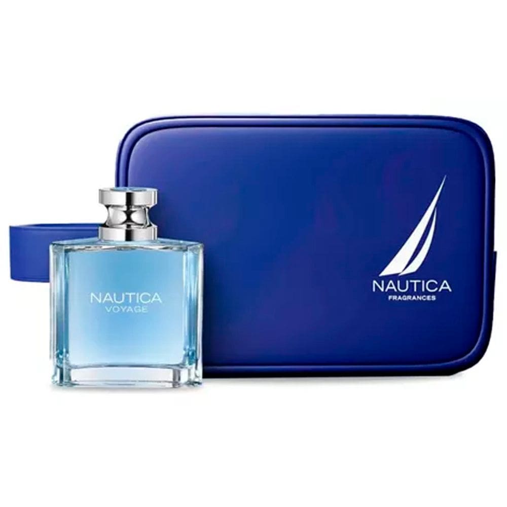 Kit Perfume Nautica Voyage EDT Masculino 100ml + Necessaire