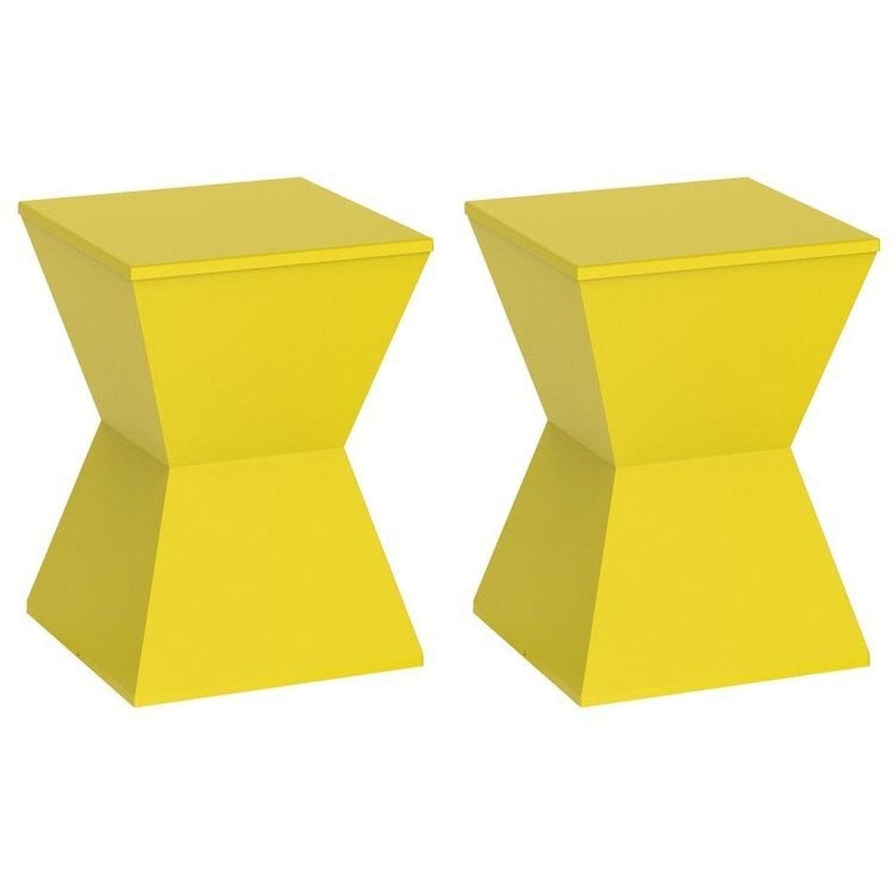 Conjunto com 2 Banquetas Nitro Limão Siciliano