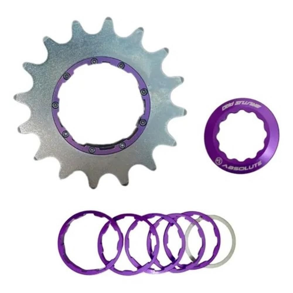Kit Conversão Brutus Pro Cog Single Speed Grau BMX